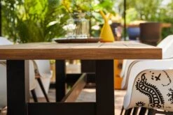 HARTMAN Yasmani / Cecilia Set, Schwarz/vintage Brown, Alu/Teakholz/Polyrattan, 6 Diningsessel, 240x100cm -Gartenmoebel Verkaufs-Shop 6 21406.jpg