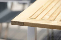 STERN Cardiff Esstischgarnitur, Silber/taupe, Edelstahl/Textilen/FSC-Teakholz, 162/220 X 90 Cm, 4 Stapel-, 2 Multipos, Butterfly-Auszug -Gartenmoebel Verkaufs-Shop 6 22461.jpg