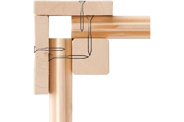 KARIBU Gartenhaus Neuruppin 3, Fichtenholz 28 Mm, Flachdach 9 KARIBU Gartenhaus Neuruppin 3, Fichtenholz 28 Mm, Flachdach – Bild 7