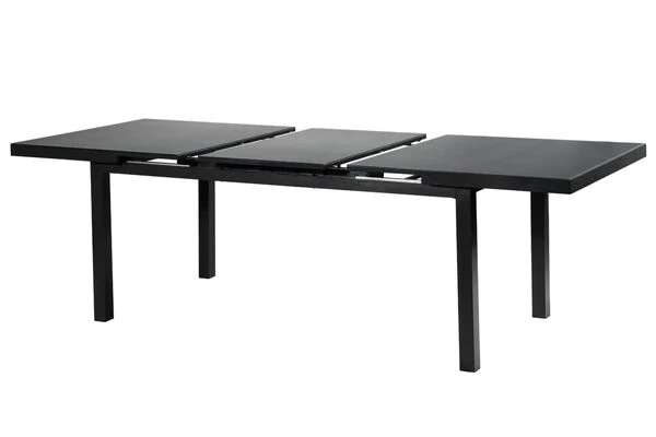 OUTFLEXX Premium Esstischgarnitur, OUTFLEXX® Anthrazit Matt, Alu/Textilene, Tisch 180/240x100cm, 8 Multipositionssessel 9 OUTFLEXX Premium Esstischgarnitur, OUTFLEXX® Anthrazit Matt, Alu/Textilene, Tisch 180/240x100cm, 8 Multipositionssessel – Bild 7