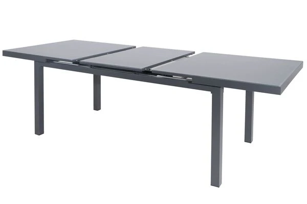 HARTMAN Canterbury Esstischgarnitur, Xerix, Alu/Textilene, Tisch 180/240x100cm, 6 Stapelsessel 9 HARTMAN Canterbury Esstischgarnitur, Xerix, Alu/Textilene, Tisch 180/240x100cm, 6 Stapelsessel – Bild 7