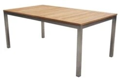 STERN Cardiff Set, Silber/silbergrau, Edelstahl/FSC-Teak, Tisch 180/240 X 100 Cm, 4 Stapel-, 2 Multipositionssessel -Gartenmoebel Verkaufs-Shop 7 19738.jpg