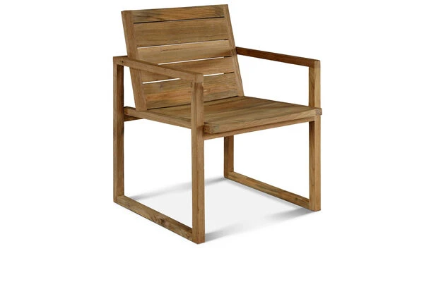 OUTFLEXX Anok Esstischgarnitur, Natur, Recycled FSC-Teak, Esstisch 200x100cm, 6x Stuhl 7 OUTFLEXX Anok Esstischgarnitur, Natur, Recycled FSC-Teak, Esstisch 200x100cm, 6x Stuhl – Bild 5