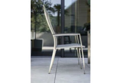 STERN Cardiff Esstischgarnitur, Silber, Edelstahl/Textilen/FSC-Teakholz/Alu, 162/220 X 90 Cm, 6 Stapelsessel, Butterfly-Auszug 15 STERN Cardiff Esstischgarnitur, Silber, Edelstahl/Textilen/FSC-Teakholz/Alu, 162/220 X 90 Cm, 6 Stapelsessel, Butterfly-Auszug -Gartenmoebel Verkaufs-Shop 7 22469.jpg