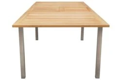 OUTFLEXX Set, Silber, 180/240 X 100 Cm, Edelstahl/Teak, Ausziehtisch, 4 Stühle Padded, 2 Multipositionssessel 28 OUTFLEXX Set, Silber, 180/240 X 100 Cm, Edelstahl/Teak, Ausziehtisch, 4 Stühle Padded, 2 Multipositionssessel -Gartenmoebel Verkaufs-Shop 8 14142.jpg