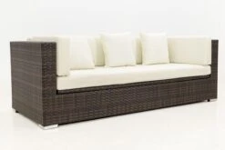 OUTFLEXX 3-Sitzer Sofa, Braun Marmoriert, Polyrattan, 210 X 85 X 70 Cm, Wasserfeste Kissenbox 20 OUTFLEXX 3-Sitzer Sofa, Braun Marmoriert, Polyrattan, 210 X 85 X 70 Cm, Wasserfeste Kissenbox -Gartenmoebel Verkaufs-Shop 8 15734 1 BOX.jpg