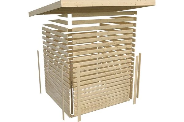 KARIBU Gartenhaus Askola 4, Fichtenholz 19 Mm, Pultdach 10 KARIBU Gartenhaus Askola 4, Fichtenholz 19 Mm, Pultdach – Bild 8