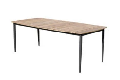 OUTFLEXX Oscar Esstischgarnitur, Anthrazit, Alu/FSC-Teak/Rope, Tisch 214x100 Cm, 8 Stühle , Tischplatte AusTeak 15 OUTFLEXX Oscar Esstischgarnitur, Anthrazit, Alu/FSC-Teak/Rope, Tisch 214x100 Cm, 8 Stühle , Tischplatte AusTeak -Gartenmoebel Verkaufs-Shop 8 20127.jpg