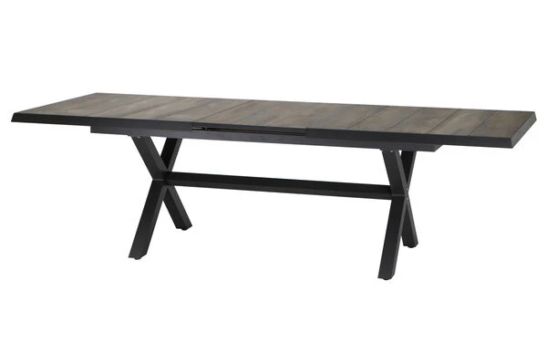 SIENA GARDEN Corido / Sincro Sitzgruppe, Charcoal, Alu / Gardino®-Geflecht, 4 Diningsessel, Ausziehtisch 205/265 X 103 Cm 10 SIENA GARDEN Corido / Sincro Sitzgruppe, Charcoal, Alu / Gardino®-Geflecht, 4 Diningsessel, Ausziehtisch 205/265 X 103 Cm – Bild 8