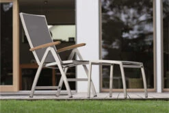 STERN Cardiff Esstischgarnitur, Silber/silbergrau, Edelstahl/Textilen/FSC-Teakholz, 162/220 X 90 Cm, 4 Stapel-, 2 Multipos, Butterfly-Auszug 17 STERN Cardiff Esstischgarnitur, Silber/silbergrau, Edelstahl/Textilen/FSC-Teakholz, 162/220 X 90 Cm, 4 Stapel-, 2 Multipos, Butterfly-Auszug -Gartenmoebel Verkaufs-Shop 8 22466.jpg