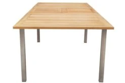 OUTFLEXX Set, Schwarz, 200/300 X 100 Cm, Edelstahl/Teak, Ausziehtisch, 6 Stühle Padded, 2 Multipositionssessel 21 OUTFLEXX Set, Schwarz, 200/300 X 100 Cm, Edelstahl/Teak, Ausziehtisch, 6 Stühle Padded, 2 Multipositionssessel -Gartenmoebel Verkaufs-Shop 9 14157.jpg