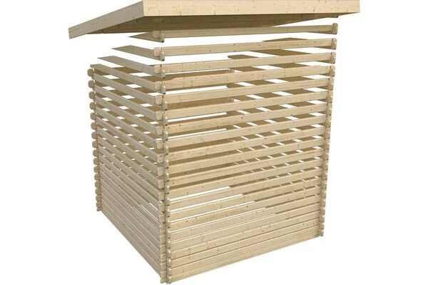 KARIBU Gartenhaus Bastrup 3, Fichtenholz 28 Mm 11 KARIBU Gartenhaus Bastrup 3, Fichtenholz 28 Mm – Bild 9