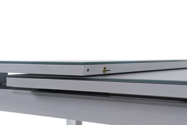 KETTLER BasicPlus Esstischgarnitur, Silber, Alu/Textilene, Tisch 180/240x100cm, 6 Multipositionssessel 11 KETTLER BasicPlus Esstischgarnitur, Silber, Alu/Textilene, Tisch 180/240x100cm, 6 Multipositionssessel – Bild 9